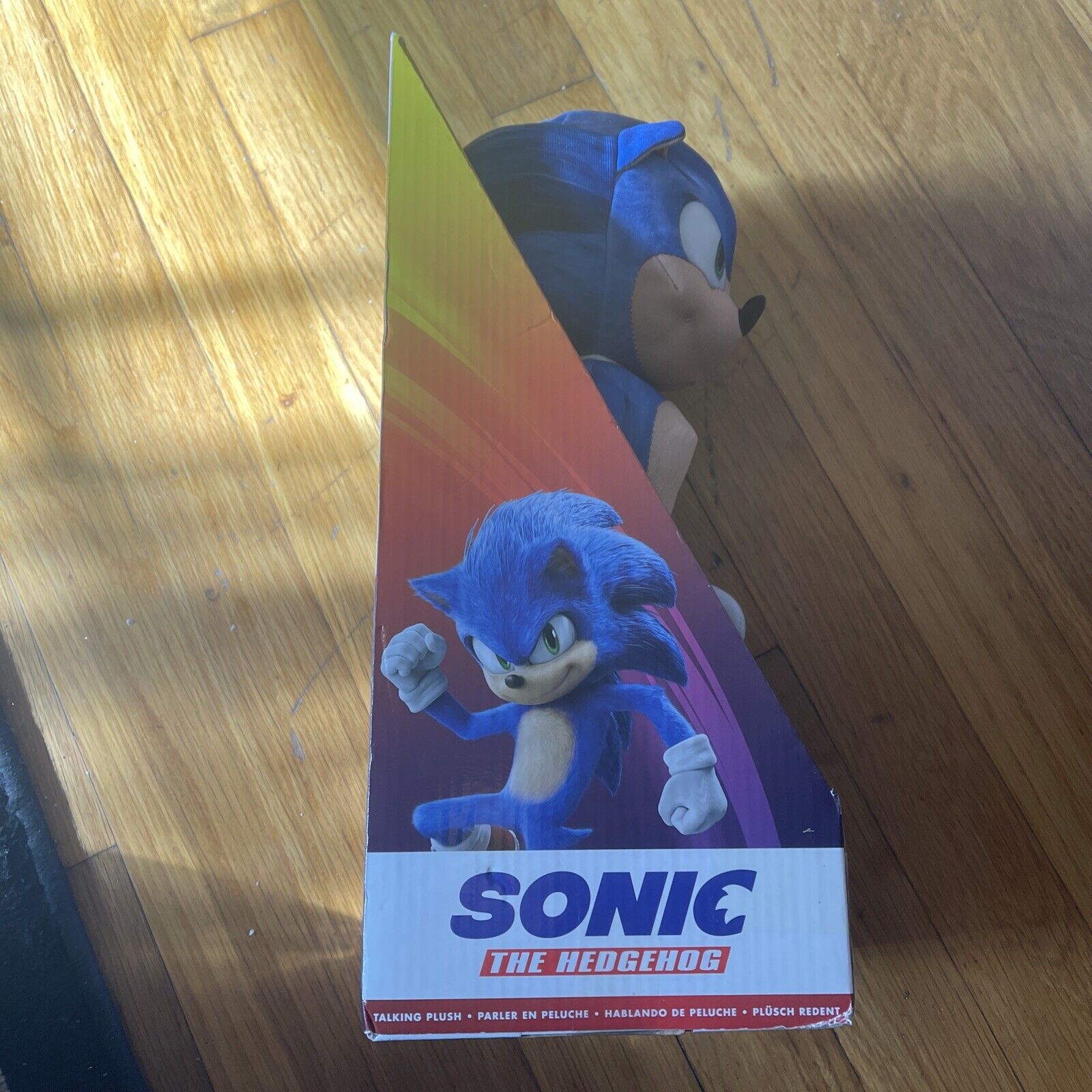 SONIC THE HEDGEHOG TALKING PLUSH 13 2020 SONIC MOVIE 192995400313