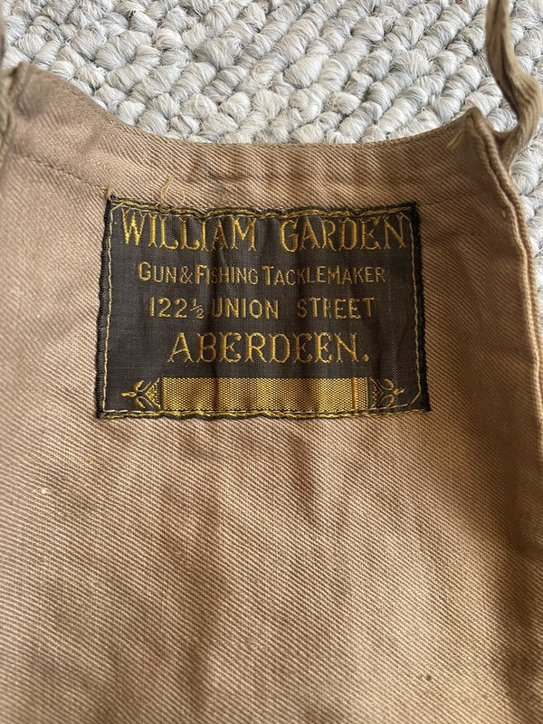 Antique Bamboo Fly Rod William Garden, Scotland 3 Pc. 9’ Tie Joints 1800’s