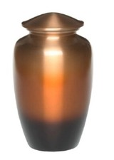 At Peace Memorials Classic Alloy Cremation Urn -Ombre SandySunset - Adult 200 CI