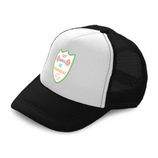 Kids Trucker Hat Let Girls Be Confident Lips Flowers Boys Caps  Girls Caps