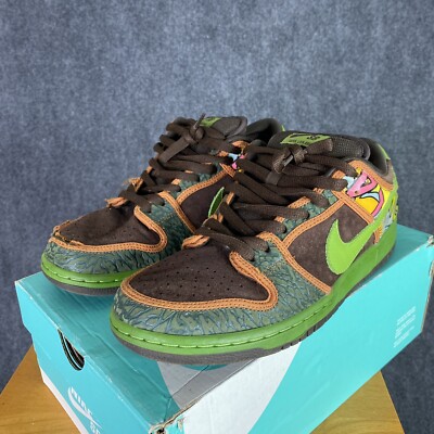 Nike SB Dunk Low Mens 9.5 US Shoes De La Soul 2015 Skate Nike SB Dunk Low Mens 9.5 US Shoes De La Soul 2015 Skate