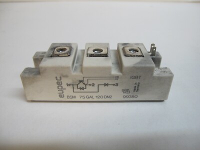Eupec BSM-75-GAL-120-DN2 POWERBLOCK IGBT Power Block Thyristor Power Module