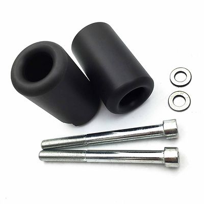 No Cut Frame Slider Protector For 2002 2003 Kawasaki ZX9R ZX-9R ZX 9R Black