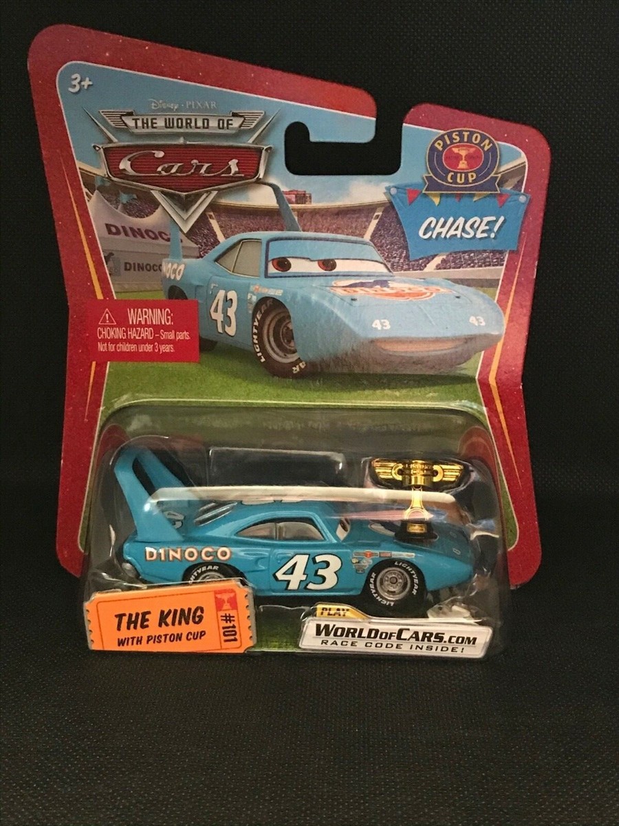 Disney Pixar The World of Cars The King w/Piston Cup ~ New ~ Fast