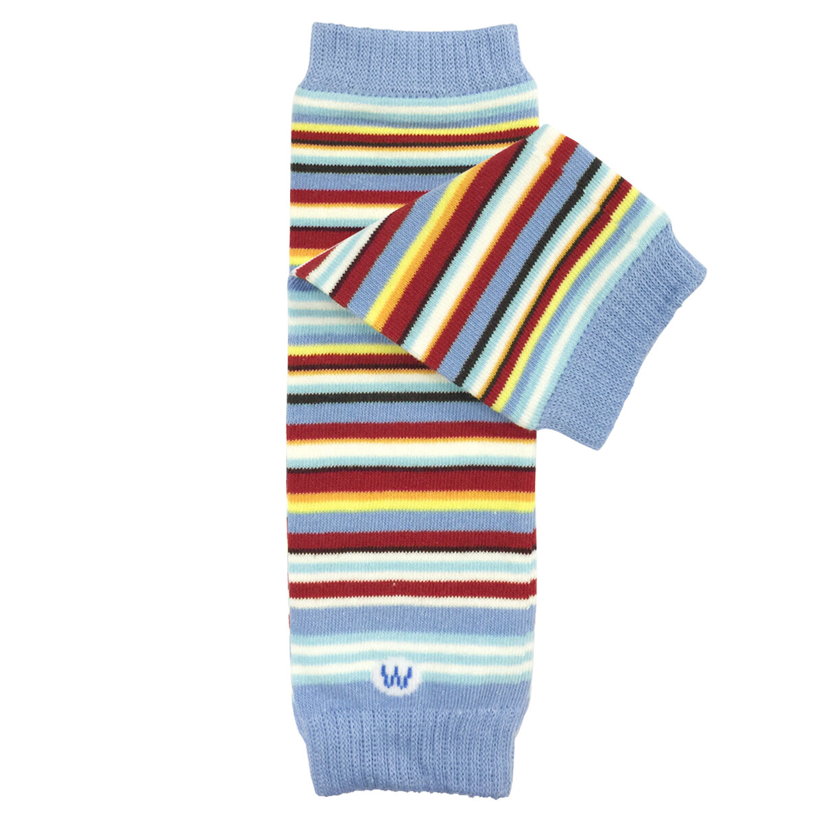 Wrapables Colorful Baby Leg Warmers, Stripes Ice Blue eBay