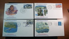 FDC of First Solo Transatlantic Flight Golden Jubilee 1977 Used (note) L534 (2)