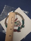Russ Heirloom Collection Metal Christmas Ornament Holly Wreath Sled Bear 5918 — photo 6