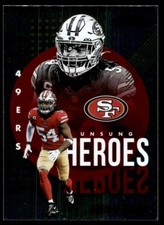 2021 Panini Absolute Unsung Heroes Fred Warner G16 #UH5