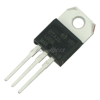 5PCS BTA16-600B Triac Silicon Controlled Rectifier SCR TO-220 NEW