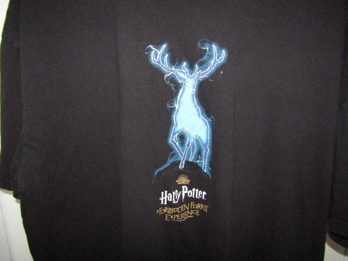 【激レア】Harry Potter ヴィンテージ Tシャツ Rare Exclusive Harry Potter Forbidden Forest Experience Stag Tee