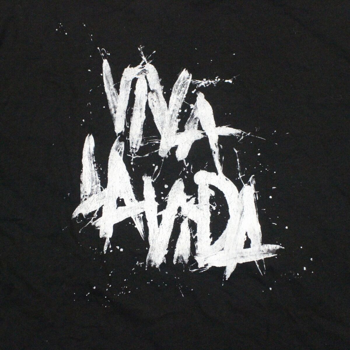 Coldplay Viva La Vida Logo Concert Tour T-Shirt - Ten Coldplay Viva La Vida Logo Concert Tour T-Shirt - Ten