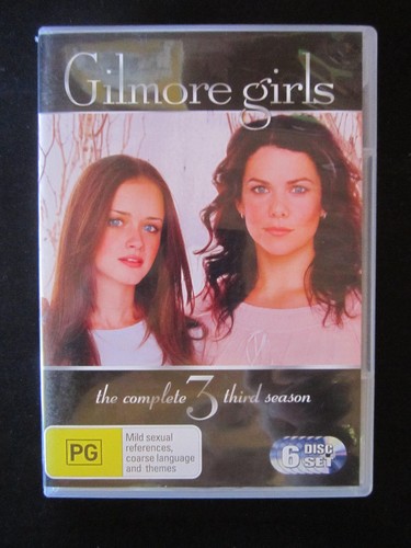 DVD GILMORE GIRLS THE COMPLETE 3 THIRD SEASON GREAT **** MUST SEE ****