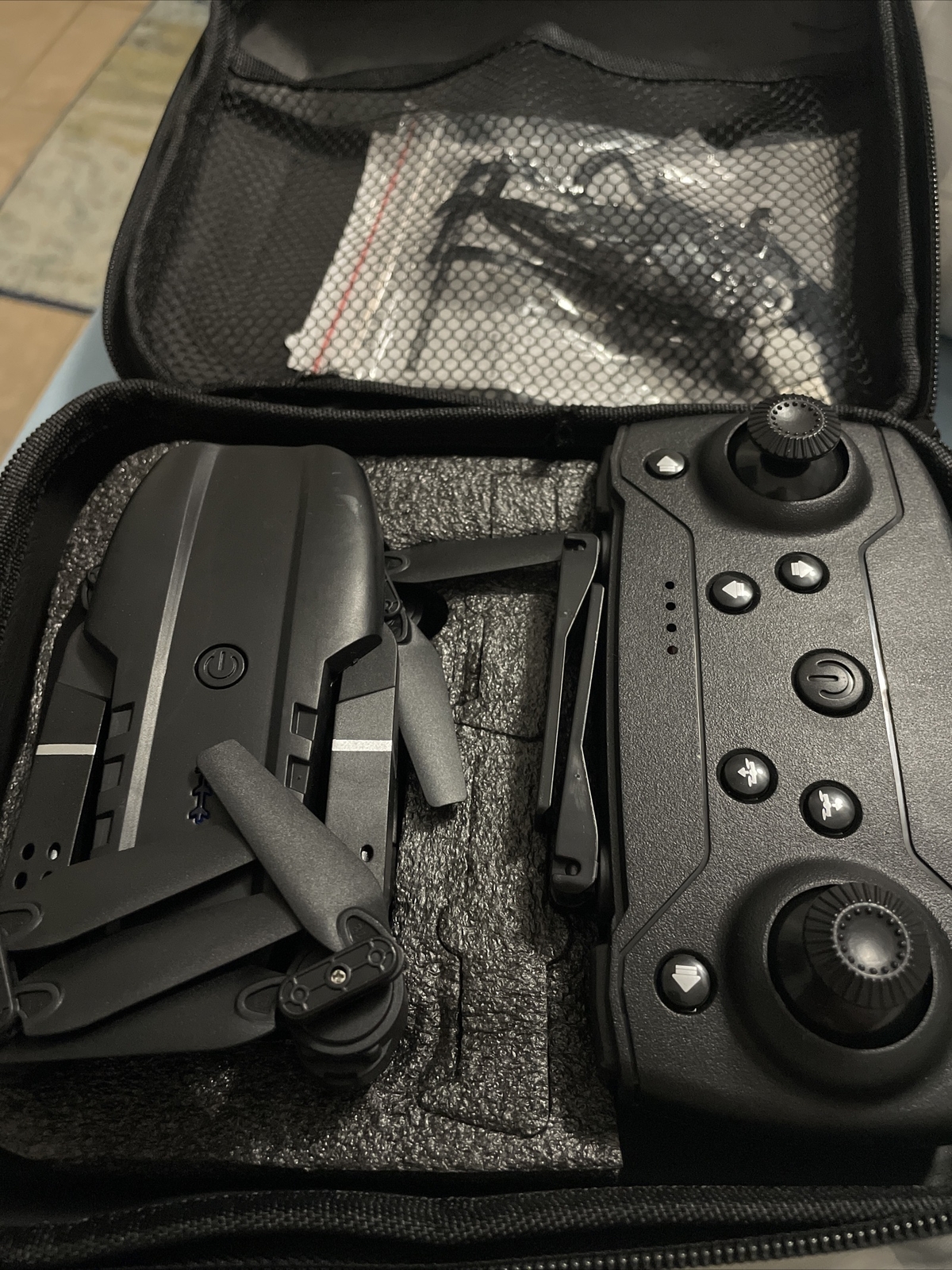 Foldable 4K FPV Drone with Dual Camera and Remote Control-image