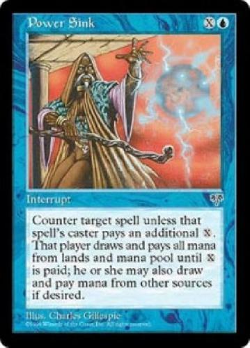 Power Sink x4 Mirage MtG NM