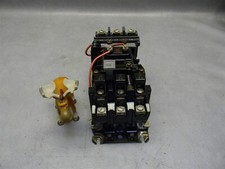 Allen Bradley 509-BOD Ser B Starter Nema Size 1 595-A Auxiliary Contact
