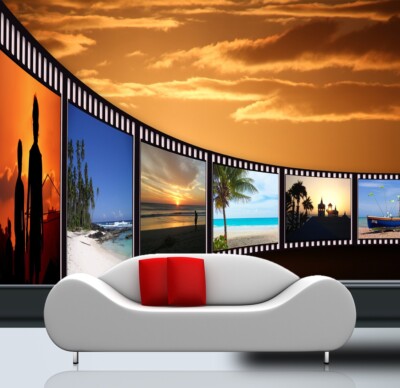 3D Time Movie ZHUA8891 Wallpaper Wall Murals Removable Self-adhesive Ann 24