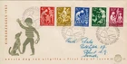 Netherlands First Day Cover NVPH NR E54 - 1962 Kind Sealed, Addressed