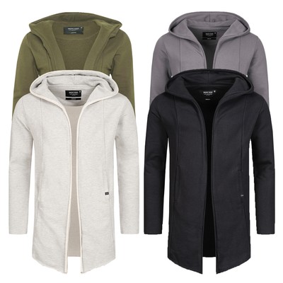Indicode Herren Sweatjacke Brekstad-Strickjacke Oversized Kapuze Sweater Männer