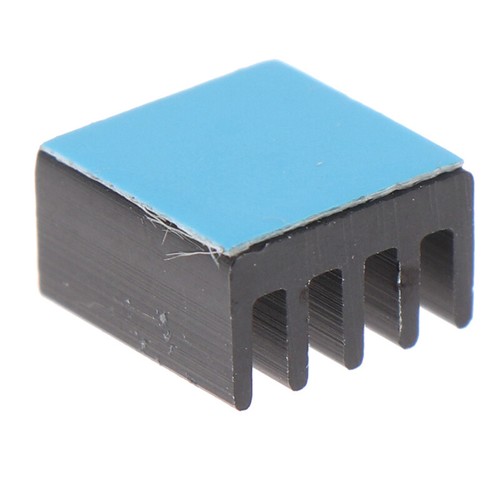 10pcs 8.8*8.8*5mm Aluminum Heatsink Radiator Cooler With Tape Appli BF√ - Photo 5/10