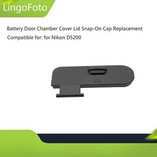 Battery Door Chamber Cover Lid Snap-On Cap Replacement for Nikon D5200