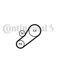 Continental Ctam 4PK735K1 V-Ribbed Belt Set For Ford Jaguar