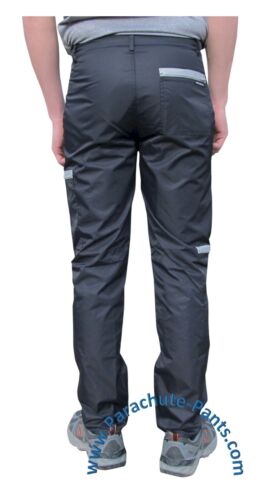 Pantalones de Paracaídas Clásicos Cuenta Regresiva Años 80 Nailon Look Húmedo Inferiores Cal Surf NUEVOS - Imagen 10 de 40