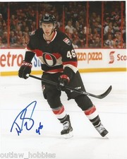 Ottawa Senators Patrick Wiercioch Signed Autographed 8x10 Photo COA B