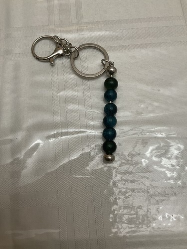 Handmade Bead Fidget Keychain (colors Vary) - Picture 5 of 8