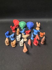 Vintage Lot of Marx Farm Animals Ducks Chickens Western Playset Pieces Figures
