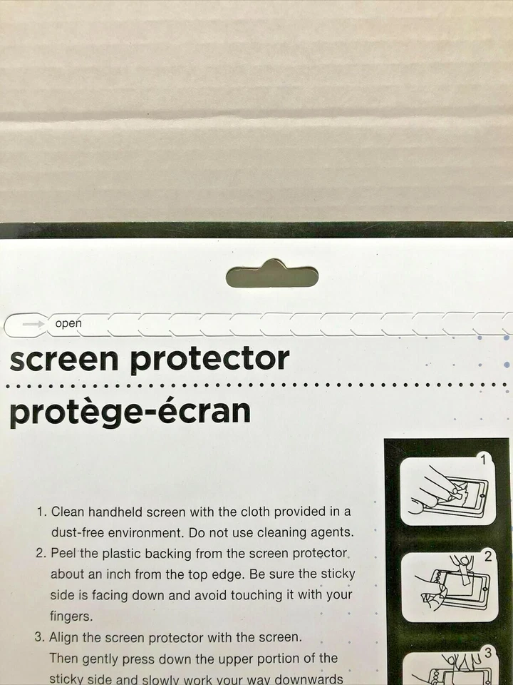 (NEW) Tablet Screen Protector (fits iPad ) 7 1/8” x 9 1/4” GLOSSY Finish  - Image 3 of 4