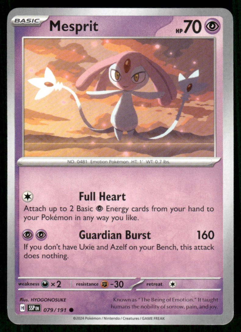 2024 Scarlet & Violet Series - Surging Sparks Mesprit Common #79