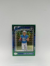 2024 Panini Optic Ladd McConkey RR Green Velocity #266