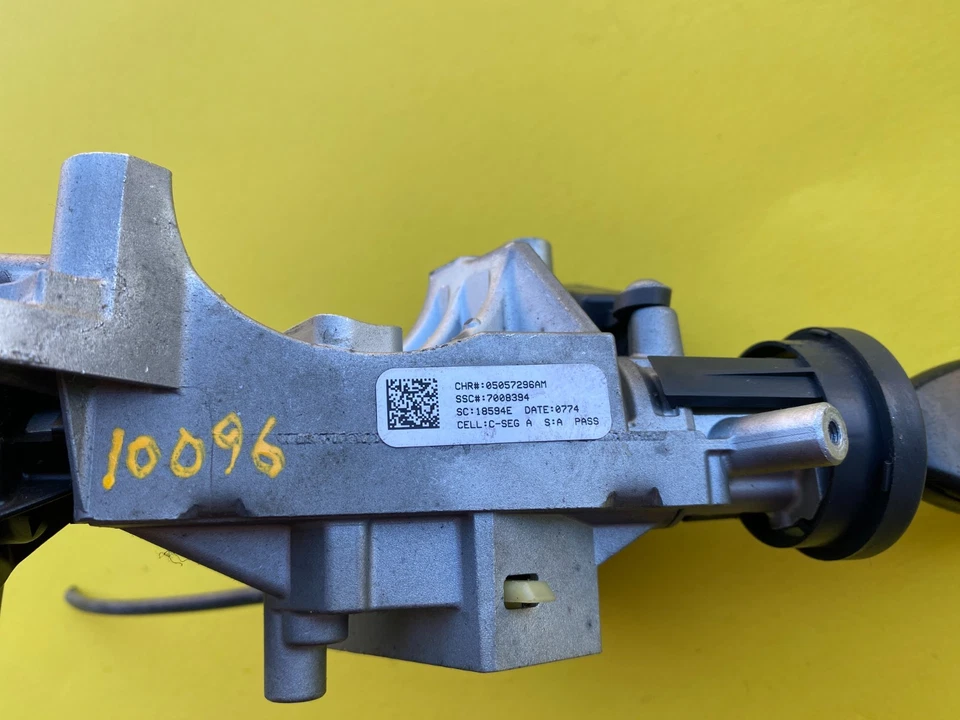 Jeep Compass 2007-17 interruptor de encendido de dirección bloqueo con cilindro de llave OEM 05026218AP Foto 4 de 4