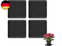 4 StüCk Blumentopf Untersetzer Eckig 30X30 Cm Untersetzer Blumentopf Kunststoff