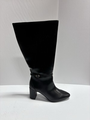 Anne Klein Women s Samba Black Knee High Boots, Size 10 WW