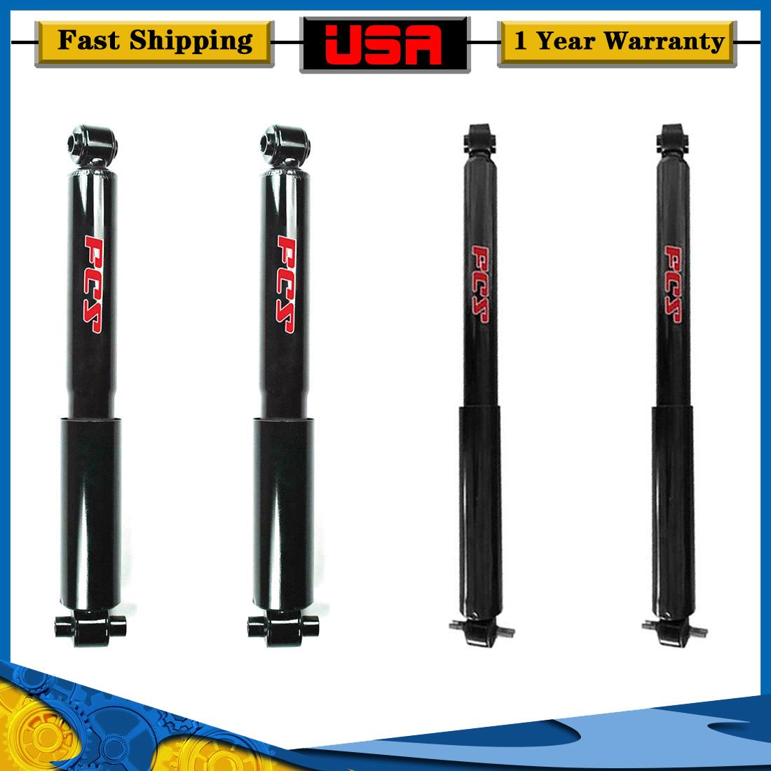 Front & Rear Shocks for 92 - 99 Chevrolet Suburban Tahoe Yukon K1500 4x4 4WD FCS