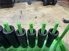 SnapOn 3/8 SAE Deep Socket Impact Set 6 Point SnapOn 3/8 SAE Deep Socket Impact Set 6 Point