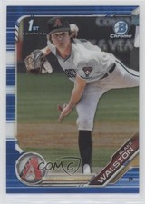 2019 Bowman Draft Chrome Blue Refractor 37/150 Blake Walston #BDC-12 09we