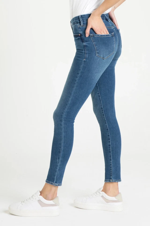 Dear John Denim Olivia Super High Rise Skinny Jeans Size 25 NWT Color: Frontage - Image 2 of 4