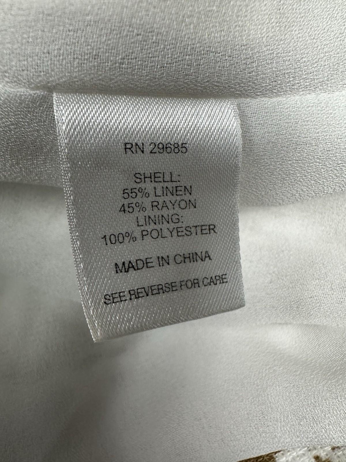 Pendleton Womens Leopard Linen Blend Peplum Jacke… - image 6