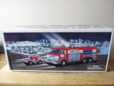 Hess 2005 Emergency Truck With Rescue Vehicle NIB