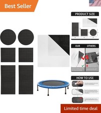 Versatile Self-Adhesive Trampoline Mat Repair Patches - Mess-Free Installation
