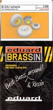 EDU6481028 1:48 Eduard Brassin B-24J Liberator Wheels HBS kit 