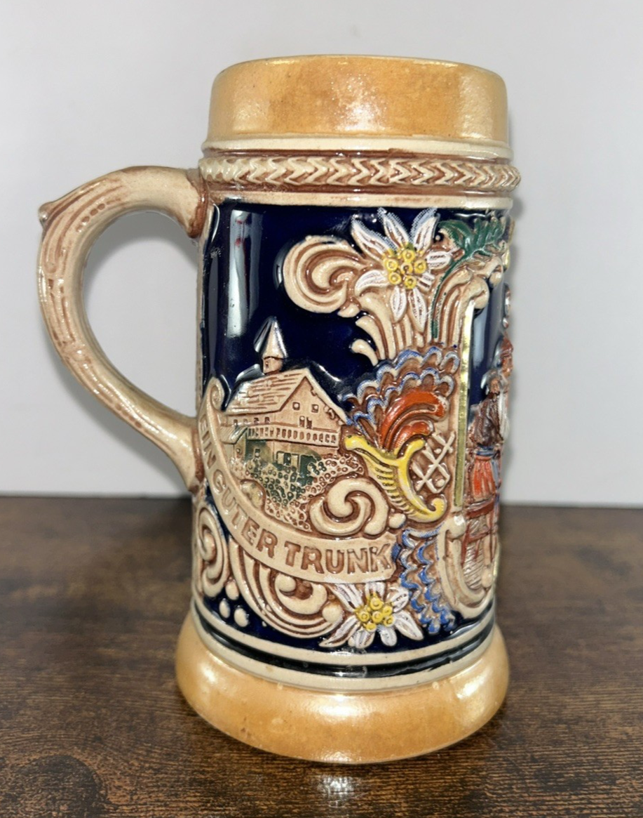 Original Gerzit Gerz Germany “Ein Guter Trunk In Froher Rund” Beer