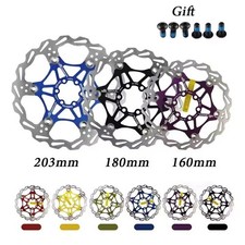 Rotore Galleggiante Lumaca MTB Mountain Bike Ciclismo Disco Freno 160/180/203mm