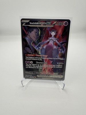 Team Rocket's Mewtwo ex 231/182 SV10 Destined Rivals SIR Holo