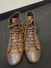 Louis Vuitton Daimer Leather High Top Trainers