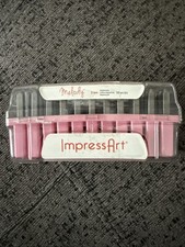 ImpressArt Melody Uppercase Letter Metal Stamps Set, 3mm