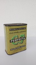 Scatola di Latta Vintage Polvere da Caccia "C.7 Perfecta" B.P.D. - Colleferro Ro