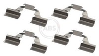 Hinterachse A.B.S. 1827Q ZubehöRsatz, Scheibenbremsbelag FüR Renault,Toyota